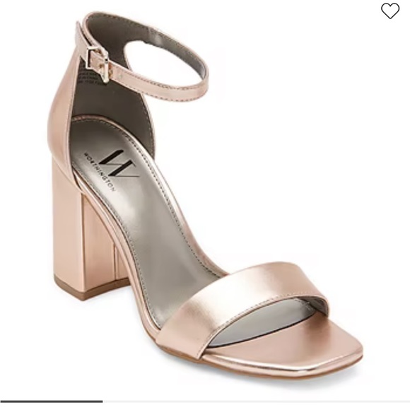 Rose gold heels - Picture 1 of 3